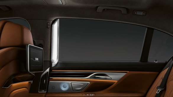 Iluminación ambiental del BMW Serie 7 Sedán BMW Serie 7 Sedán: Iluminación ambiental en el interior