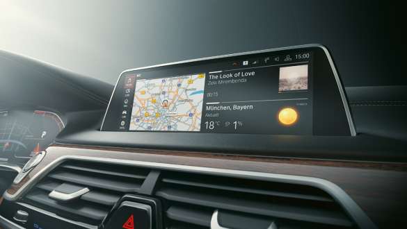 BMW Serie 7 Sedán: Sistema Operativo BMW 7.0 BMW Serie 7 Sedán: visualización que muestra el Sistema Operativo BMW 7.0