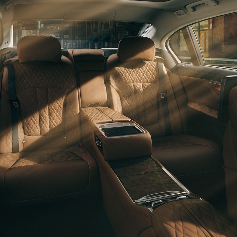 Modos Experience del BMW Serie 7 Sedán Modos Experience: diseño interior cómodo del BMW Serie 7 Sedán