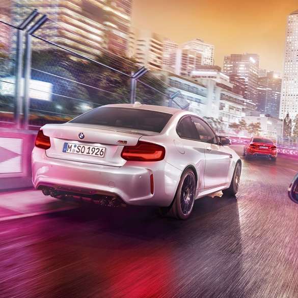 Chasis del BMW M2 Competition F87 Chasis del BMW M2 Competition F87 2018 Hockenheim Silver metálico
