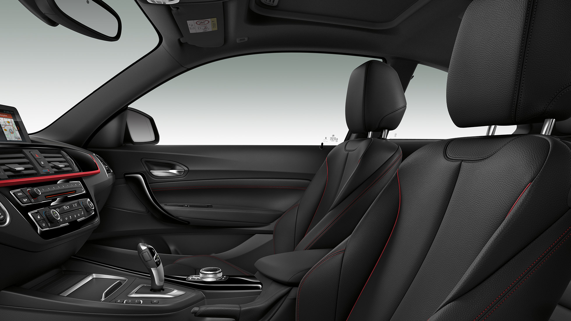 BMW Serie 2 Coupé, interior del Modelo Sport Line BMW Serie 2 Coupé, interior del Modelo Sport Line