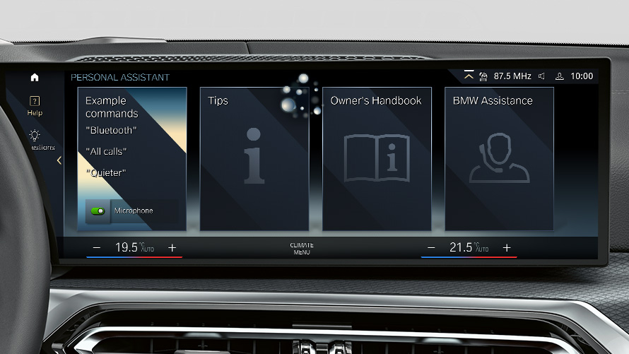 BMW Intelligent Personal Assistant BMW Serie 3 LCI G20 BMW Intelligent Personal Assistant