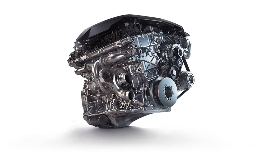 Motor de gasolina del BMW Serie 4 Coupé con 6 cilindros en línea Motor de gasolina del BMW Serie 4 Coupé con 6 cilindros en línea