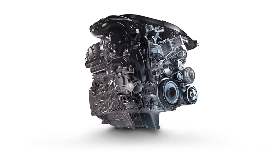 Motor de diesel del BMW Serie 4 Coupé de 6 cilindros Motor de diesel del BMW Serie 4 Coupé de 6 cilindros