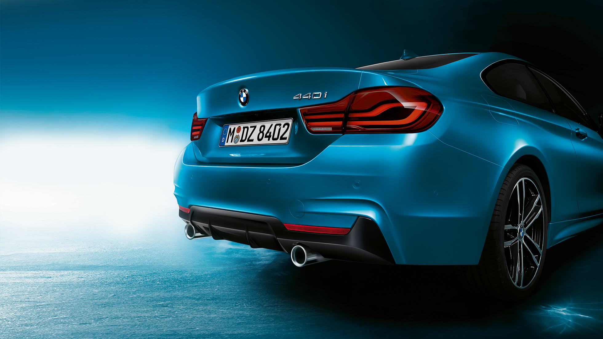 BMW Serie 4 Coupé, nombre del modelo en la parte trasera BMW Serie 4 Coupé, nombre del modelo en la parte trasera