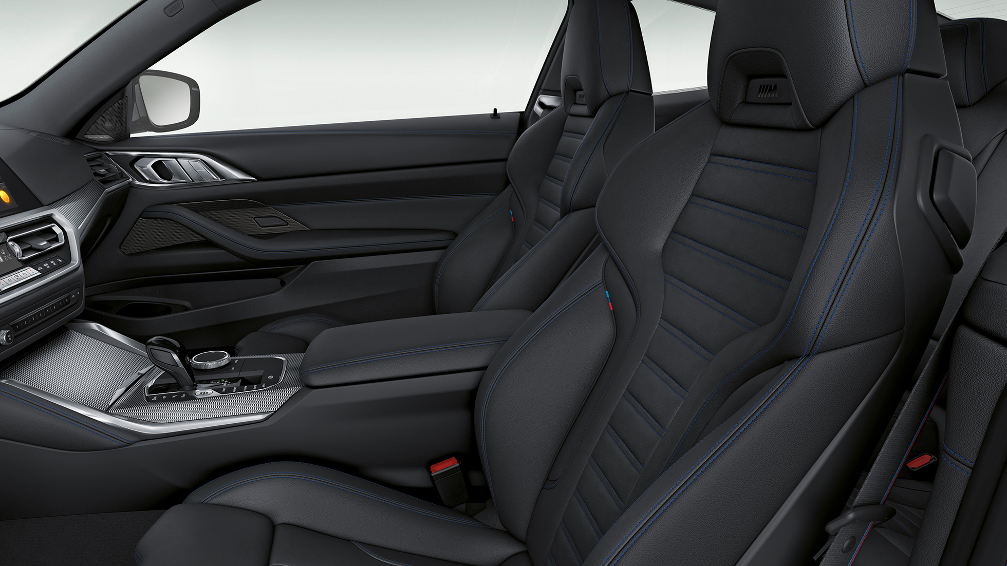 Puesto de conducción BMW Serie 4 Coupé Paquete deportivo M G22 2020 BMW Serie 4 Coupé G22 2020 Paquete deportivo M Interior Puesto de conducción