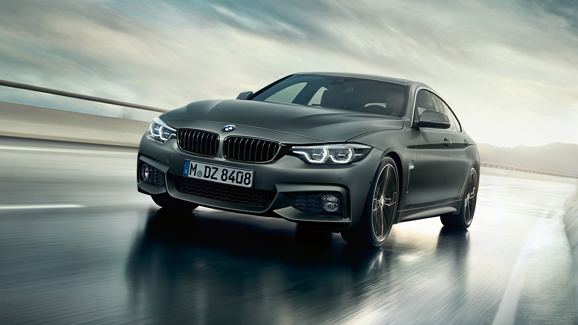 BMW Serie 4 Gran Coupé, toma de la parte lateral BMW Serie 4 Gran Coupé, toma de la parte lateral