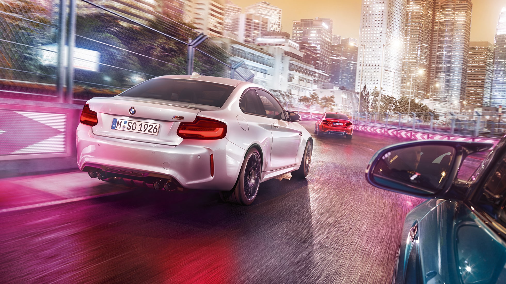 Chasis del BMW M2 Competition F87 Chasis del BMW M2 Competition F87 2018 Hockenheim Silver metálico