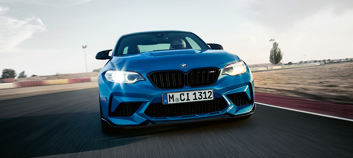 Diseño del BMW M2 CS Diseño del BMW M2 CS F87 Misano Blue metálico, vista a detalle