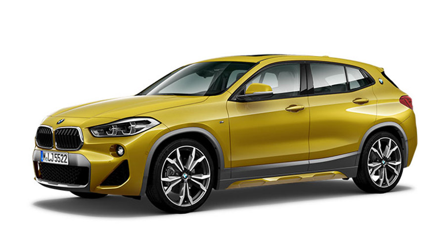 Modelos BMW X BMW X2 F39, vista de tres cuartos del lateral Modelos BMW X BMW X2 F39, vista de tres cuartos del lateral