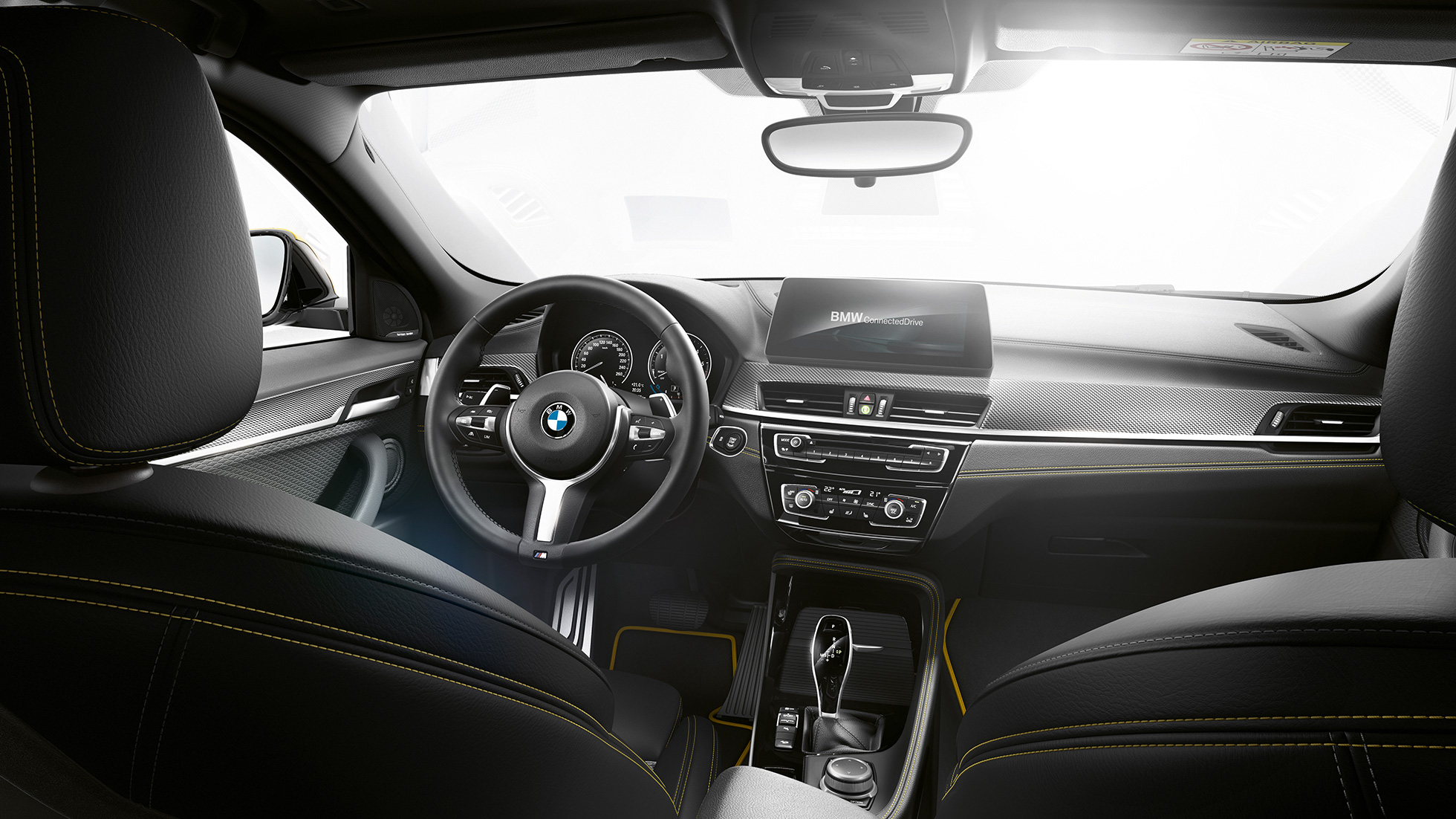 Volante de cuero BMW X2 F39 Volante de cuero BMW X2 M35i 2018 F39 Equipamiento interior