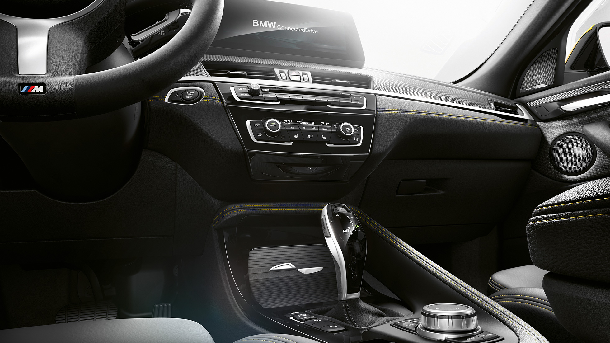 Consola central BMW X2 F39 BMW X2 2018 F39 Interior, consola central