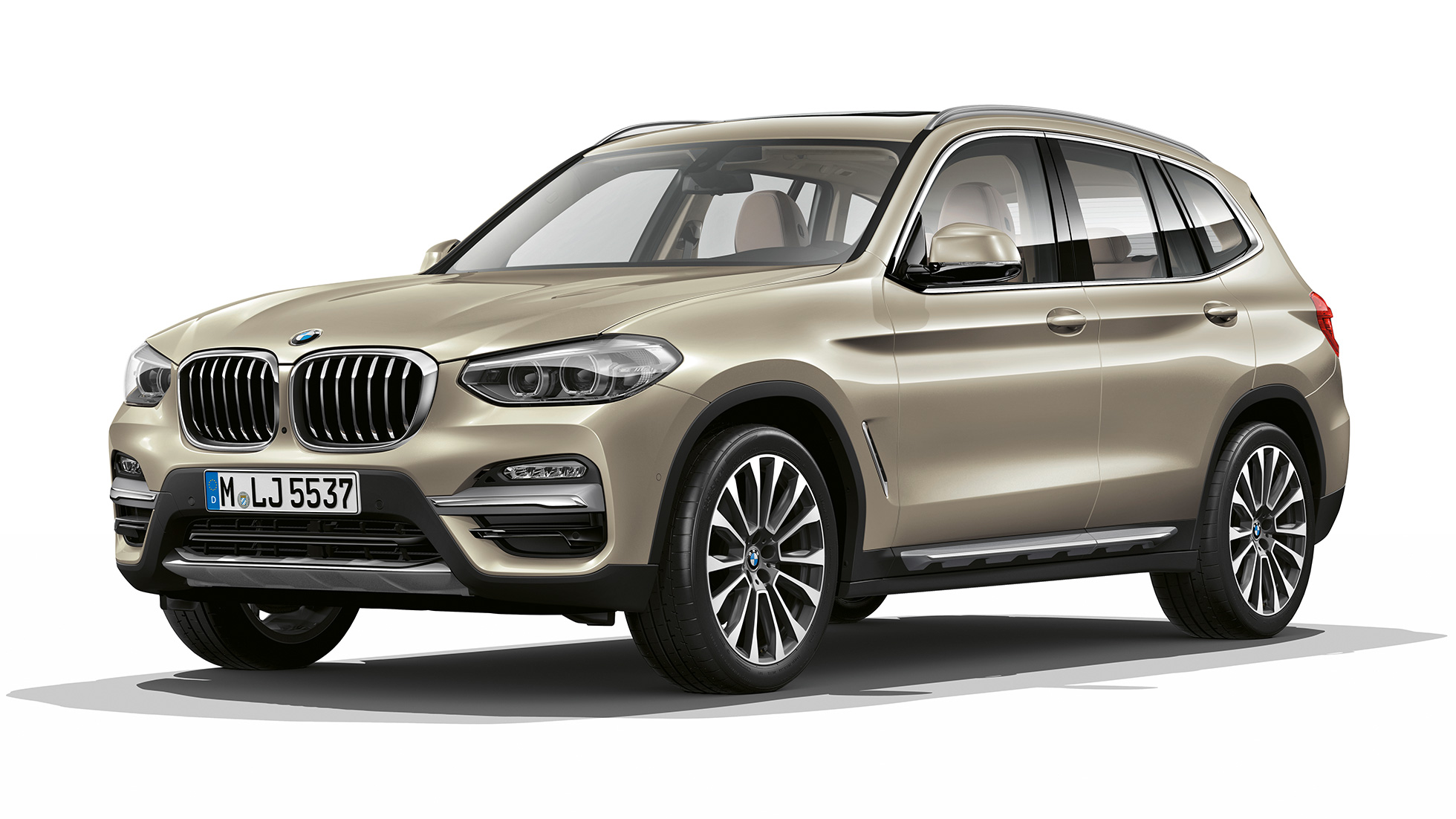 BMW X3 M40i, Modelo Luxury Line, toma frontal de tres cuartos BMW X3 M40i, Modelo Luxury Line, toma frontal de tres cuartos