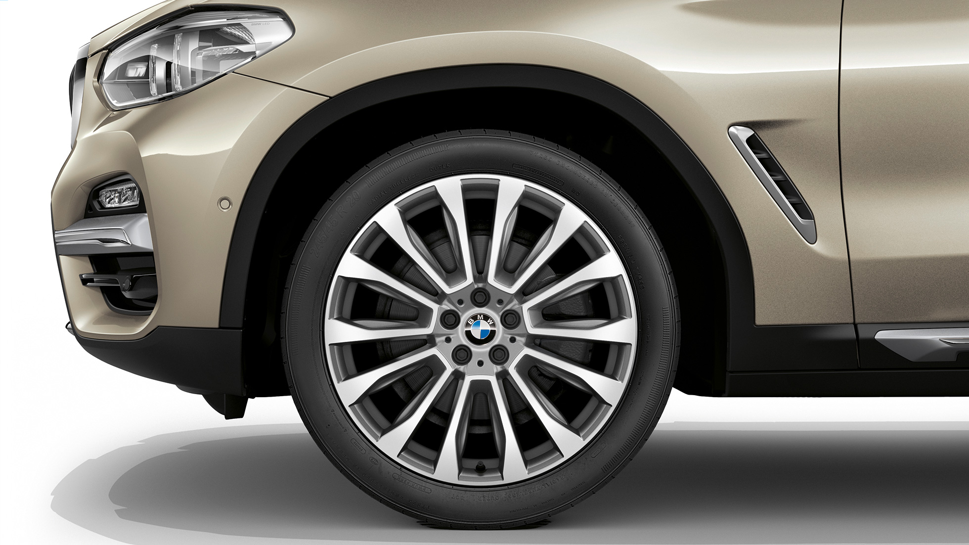 BMW X3 M40i, Modelo Luxury Line, rines BMW X3 M40i, Modelo Luxury Line, rines