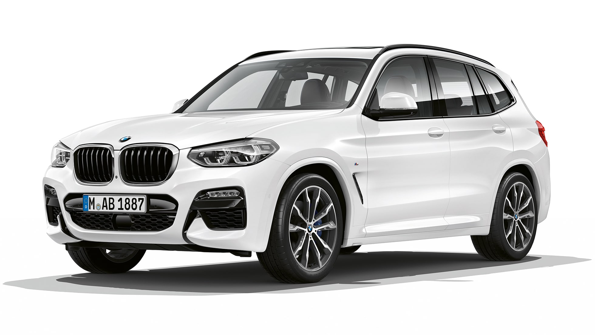 BMW X3 M40i, Modelo M Sport, toma frontal de tres cuartos BMW X3 M40i, Modelo M Sport, toma frontal de tres cuartos