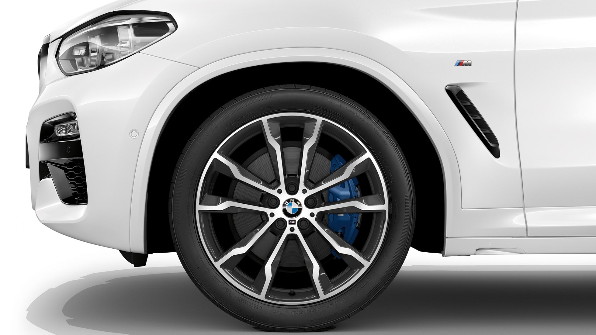 BMW X3 M40i, Modelo M Sport, rines BMW X3 M40i, Modelo M Sport, rines