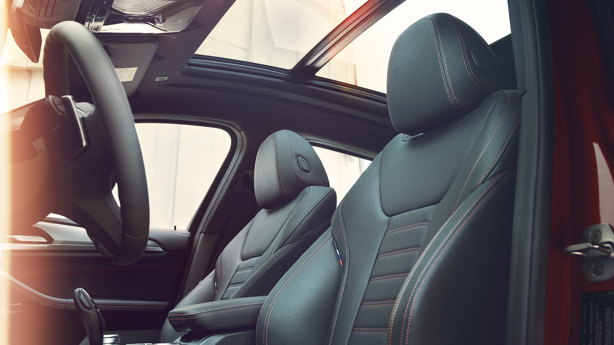 Asientos deportivos del BMW X4 Asientos deportivos del BMW X4 G02 2018, interior