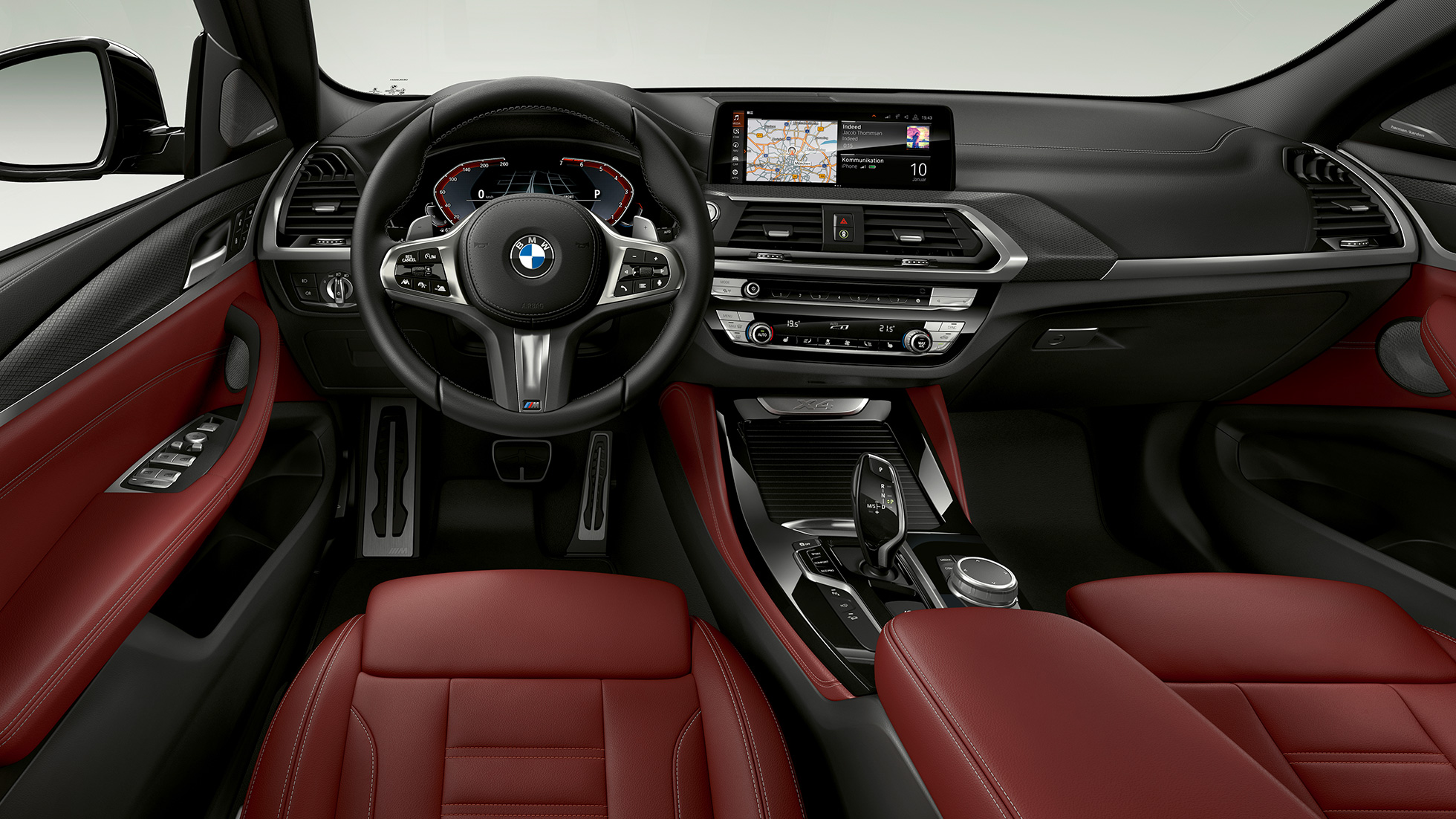 Cabina del BMW X4 xDrive30i Modelo X M Sport Cabina del xDrive30i BMW X4 Modelo X M Sport G02 2018 interior
