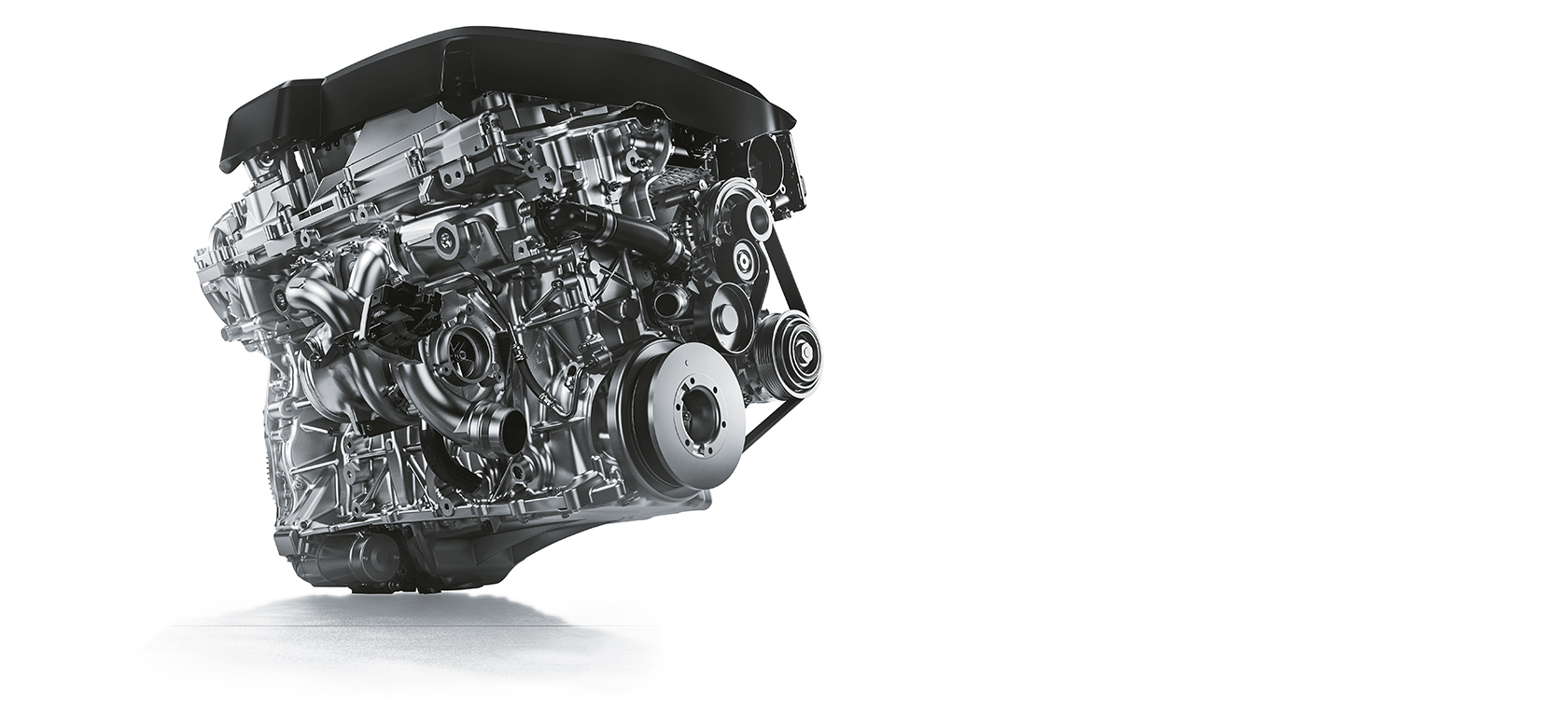 Motor del BMW X5 xDrive 40i Motor de 6 cilindros en línea BMW TwinPower Turbo