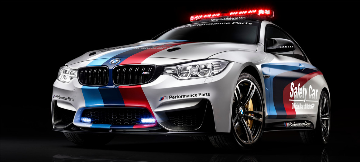 BMW M, la letra más poderosa del mundo Vista 3/4 del auto deportivo de seguridad BMW M