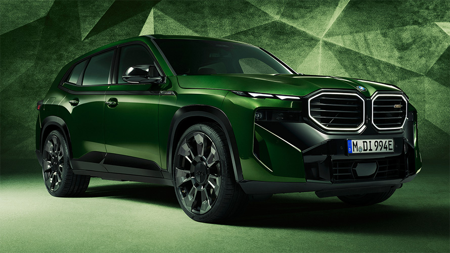 BMW XM G09 2022 BMW Individual Anglesey Green metalizado