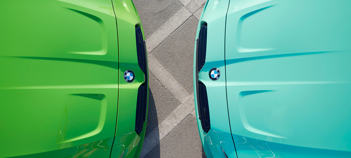 BMW M3 Sedan G80 2021 BMW Individual Verde Mantis y BMW M3 Sedan G80 2021 BMW individual Mintgrün, frontal, frontal en corte, vista aérea BMW M3 Sedan G80 2021 BMW Individual Verde Mantis y BMW M3 Sedan G80 2021 BMW individual Mintgrün, frontal, frontal en corte, vista aérea