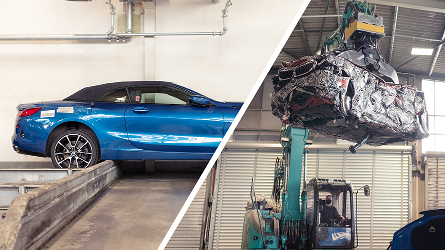 Sustentabilidad BMW Reciclaje Vehículos al final de su vida útil Movilidad eléctrica BMW Sustentabilidad BMW Producción respetuosa con el medio ambiente Reciclaje de vehículos al final de su vida útil
