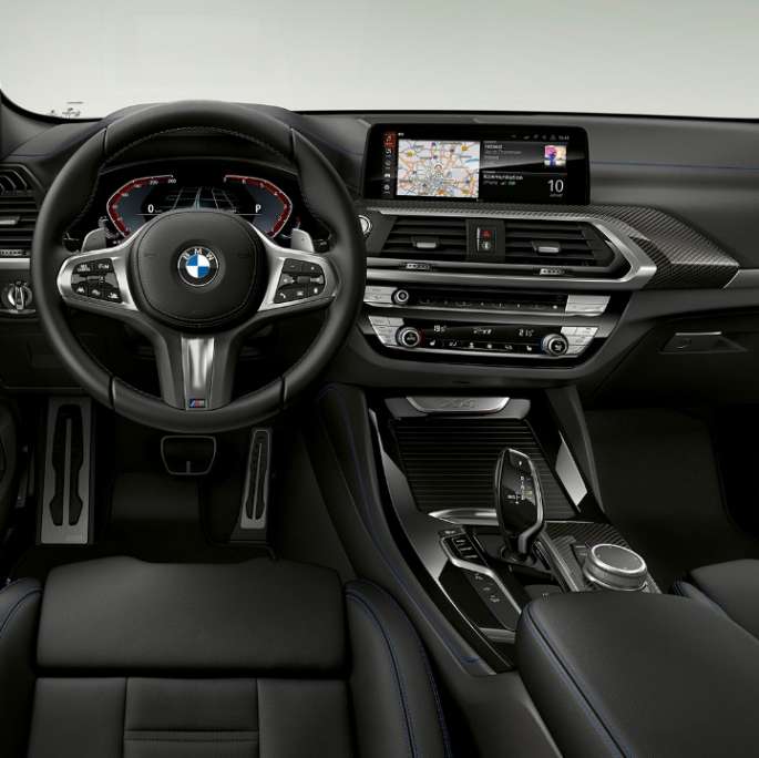 Cabina del BMW X4 xDrive30i Modelo M Sport 2018 interior