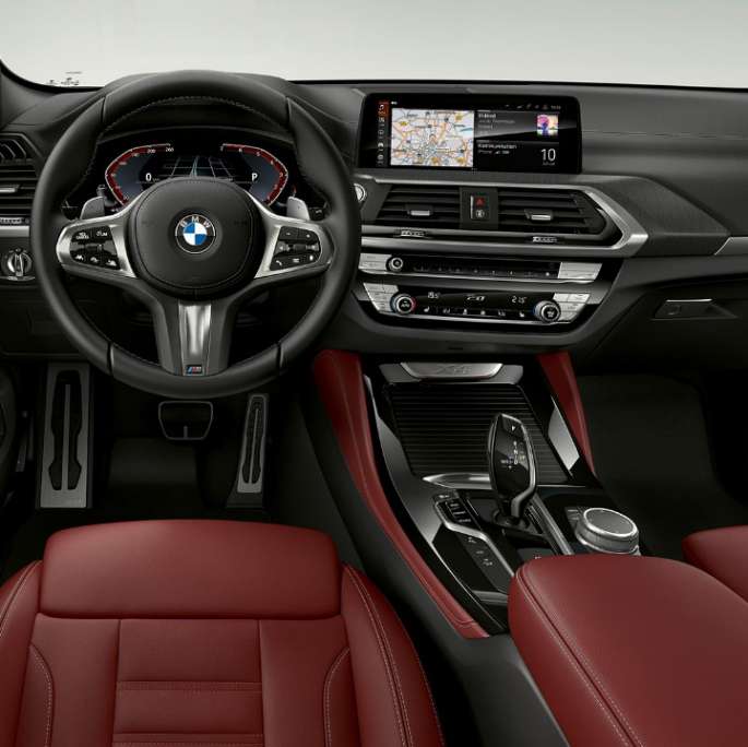 Cabina del xDrive30i BMW X4 Modelo X M Sport G02 2018 interior