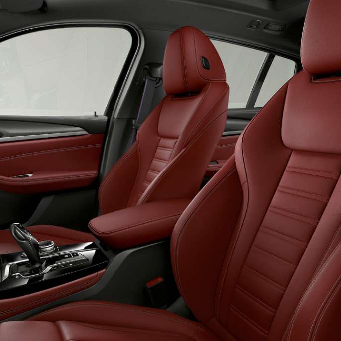 Tapizado del BMW X4 xDrive30i Modelo X M Sport 2018 Interior
